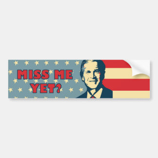 Miss Me Yet Billboard Bumper Sticker