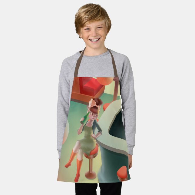 Miss Meow – Late Night Bar Series Apron (Worn)