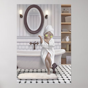 Miss Meow - Recharge Mode: The Art of Doing Nothin Poster