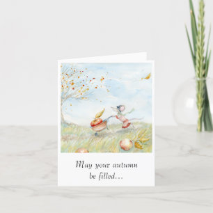 "Miss Mousie's Harvest" Notecard