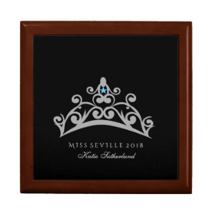 Miss Mrs. America USA Crown Custom Jewerly Box