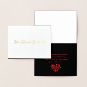 Miss Mrs. USA America Thank You Card