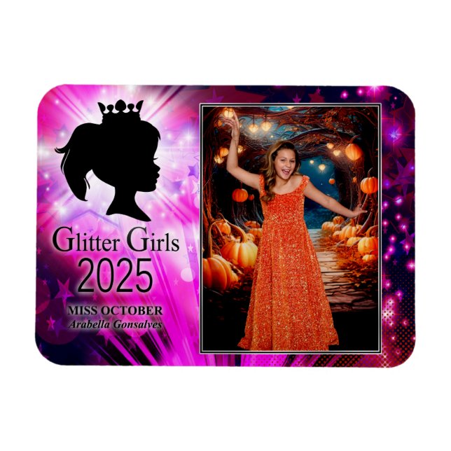 Miss October 2025 Magnet (Horizontal)