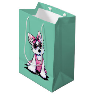 Miss Olivia Westie KiniArt Gift Bag