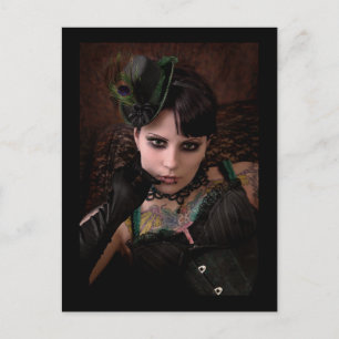 Miss Peacock - Postcard