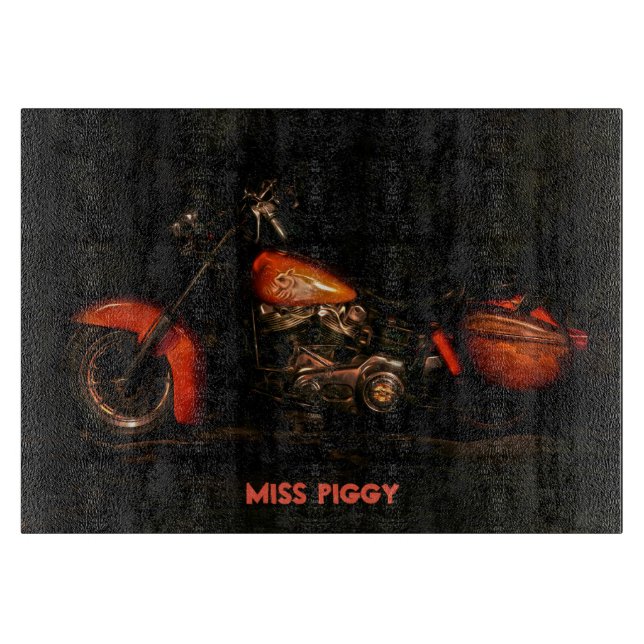 Miss Piggy Cutting Board (Front)