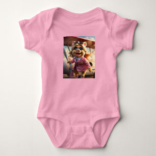 Miss Piggy’s High-Flying Escape – 8K Art Tee