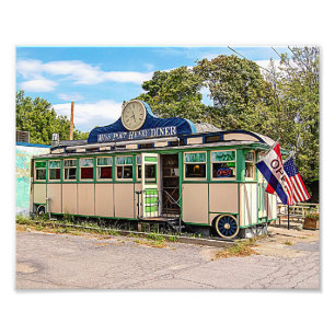 Miss Port Henry Diner, Port Henry, New York Photo Print