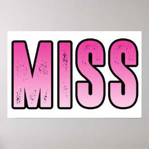 Miss Poster