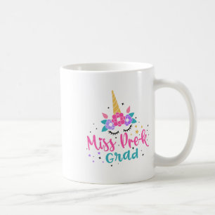 Miss Pre-k Grad Preschool Graduation Girls Kids Coffee Mug