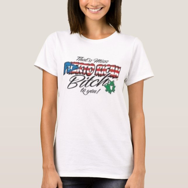 Miss Puerto Rican T-Shirt (Front)