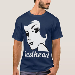 Miss Redhead text iPad Phone cases Prints Clothing T-Shirt