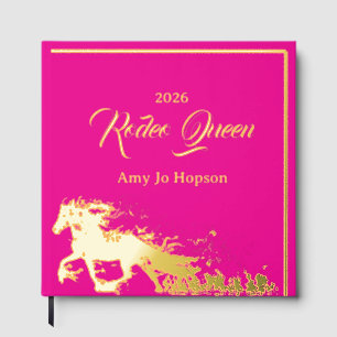 Miss Rodeo Queen Scrapbook Photo Pageant Guest Book