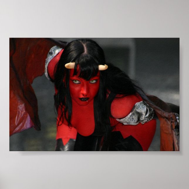 Miss Rose Noir as "Purgatori" Poster (Front)