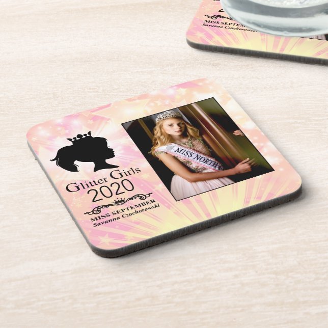 Miss September 2020 Coaster (Left Side)