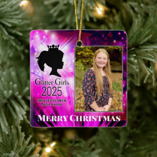 Miss September 2025 Ceramic Ornament