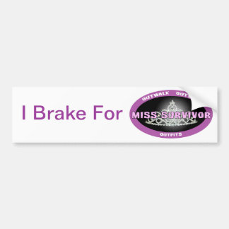 Miss Survivor Bumper Sticker