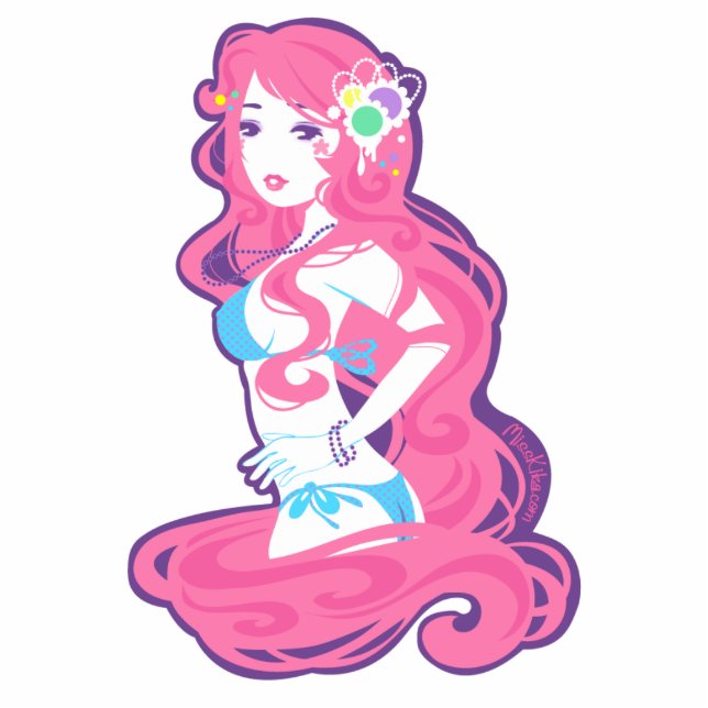 Miss Taffy Photo Sculpture Key Ring (Front)