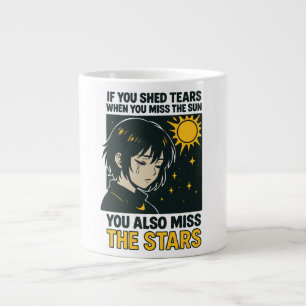 Miss the stars large coffee mug