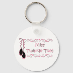 Miss Twinkle Toes Key Ring