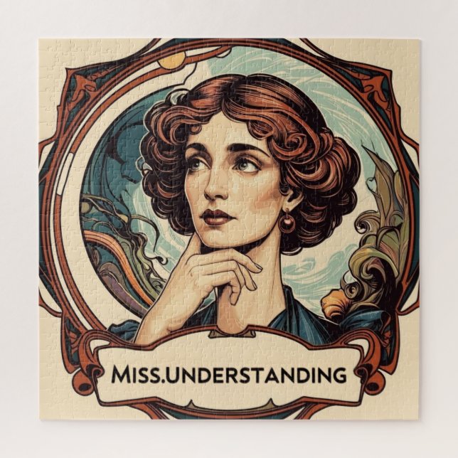 Miss.understanding Jigsaw Puzzle (Vertical)
