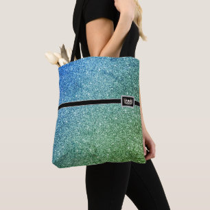 Miss USA Crown Pageant Faux Glitter Tote Bag