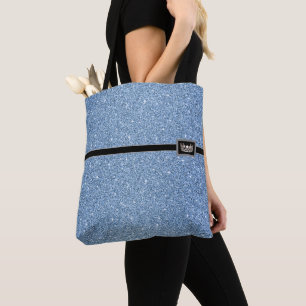 Miss USA Crown Pageant Faux Glitter Tote Bag