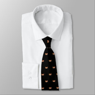 Miss USA Orange Star Crown Men's Tie