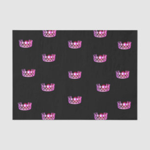 Miss USA Raspberry Pink Crown Tissue Paper