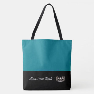 Miss USA Silver Crown Tote Bag-Large Pacific Bag