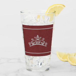 Miss USA Silver Pageant Tiara Crown Glass