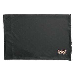 Miss USA style Crown Pillow Case