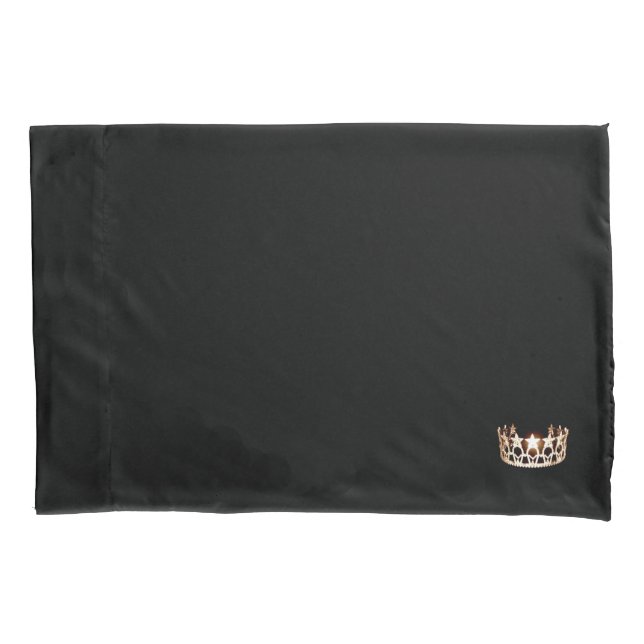 Miss USA style Crown Pillow Case (Front)