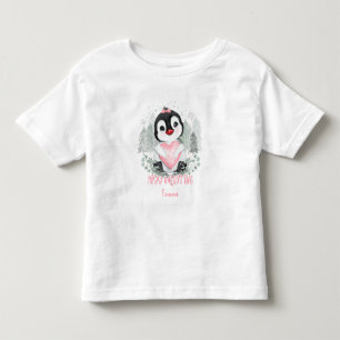 Miss Valentine Personalised girl Valentines Toddler T-Shirt