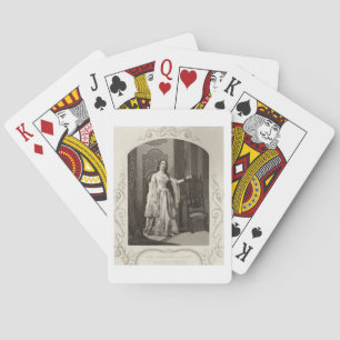 Miss Vandenhoff as Juliet, Act III Scene 1 of 'Rom Playing Cards
