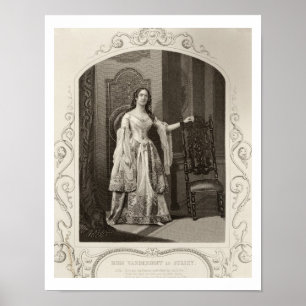 Miss Vandenhoff as Juliet, Act III Scene 1 of 'Rom Poster