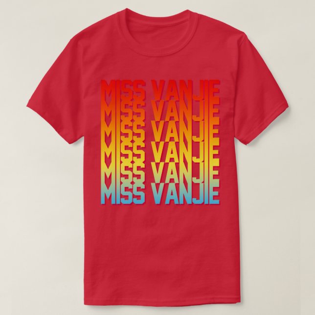 Miss Vanjie T-Shirt (Design Front)