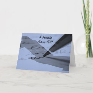 **MISS YOU** & ALWAYS *THINKING OF YOU* CARD