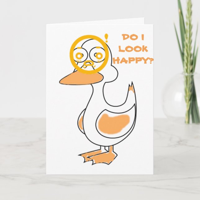 MISS YOU AT EASTER & QUACK IS BROKEN/WADDLE IS TOO HOLIDAY CARD (Front)