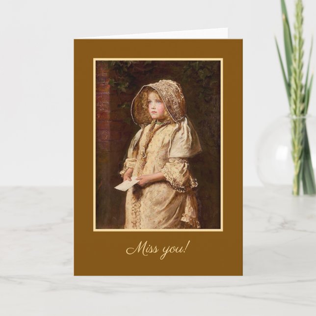 Miss You! Card (Front)