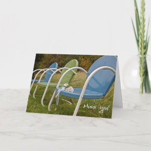 Miss You Card