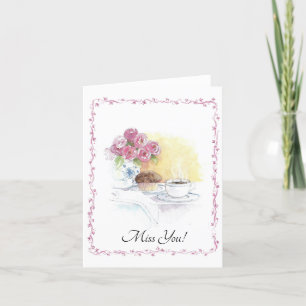 Miss You Card