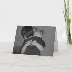 Miss you hugs card