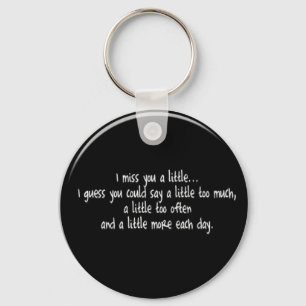 miss you key chain