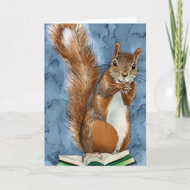 Miss You My Nutty Friend Card (Front)