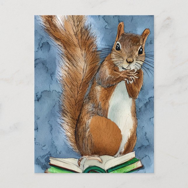 Miss You My Nutty Friend Postcard (Front)