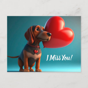 Miss You! Postcard