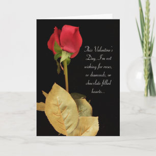 Miss You, Valentine's Day Holiday Card