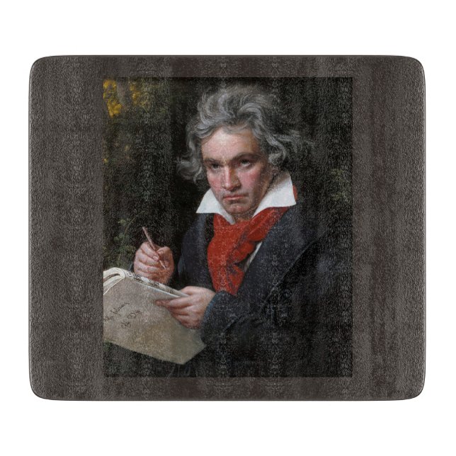 Missa Solemnis: Ludwig Beethoven Classical Music Cutting Board (Front)