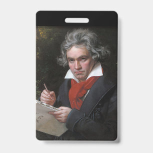 Missa Solemnis: Ludwig Beethoven Classical Music ID Badge